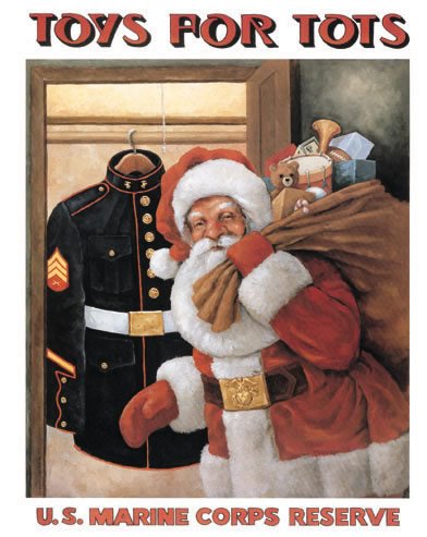 Give to Toys for Tots at Nags Head's Police Department