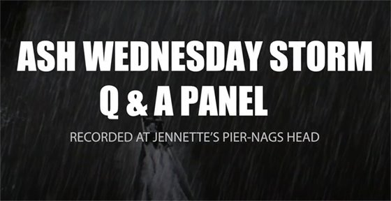 Ash Wednesday Storm Documentary Premier Q&A Panel Session