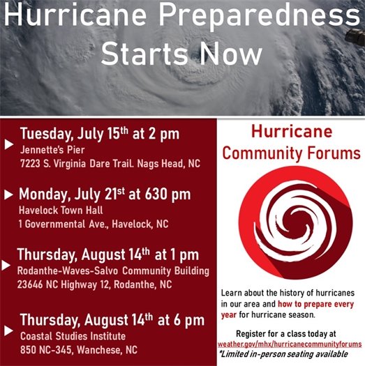 National Weather Service Hurricane Preparedness Forums
