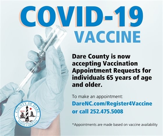 Register for the COVID 19 vaccine at darenc.com/register4vaccine. 