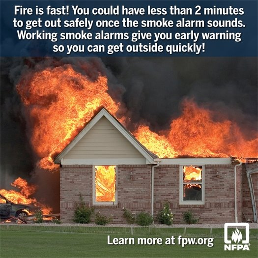 Did you know a fire can spread through your home in less than two minutes? That’s why working smoke alarms aren’t just helpful—they’re lifesaving.