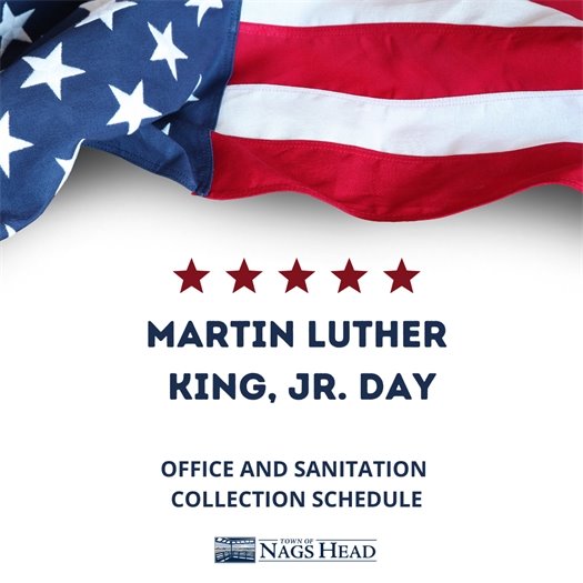 MLK Day Sanitation Collection and Office Schedule