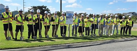 Groundbreaking new Town of Nags Head Wellness Center and Ocean Rescue Housing
