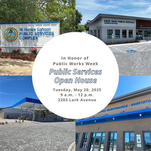 Public Services Open House May 20, 2025, 9 a.m. to 12 p.m.