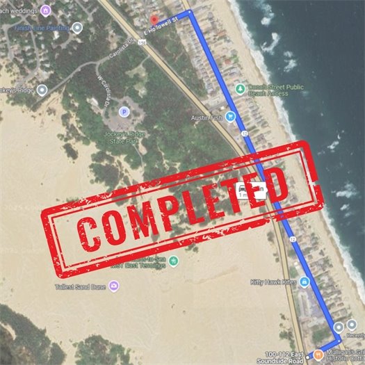 South Croatan Highway Waterline Project Completed