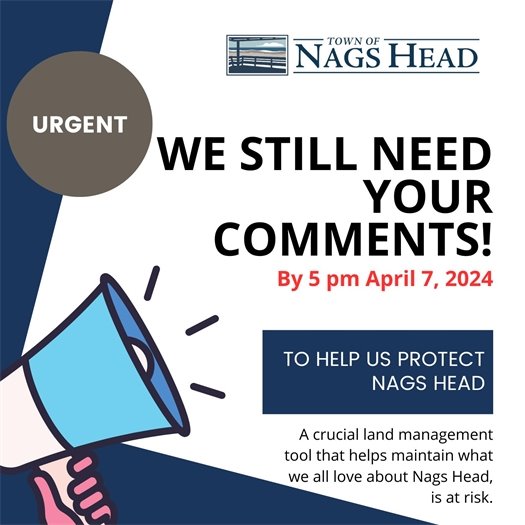 Comments needed by 5 pm April 7, 2024 for the NC Rules Commission Meeting April 8