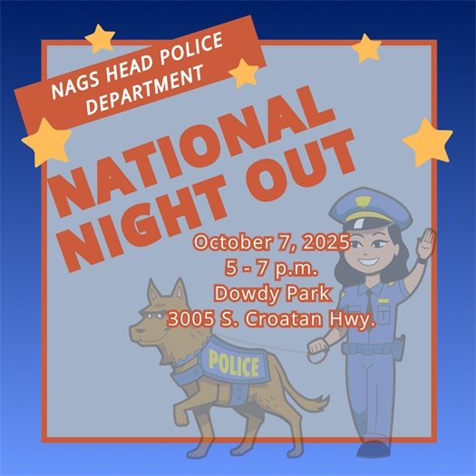 Nags Head's Police Department National Night Out October 7 2025