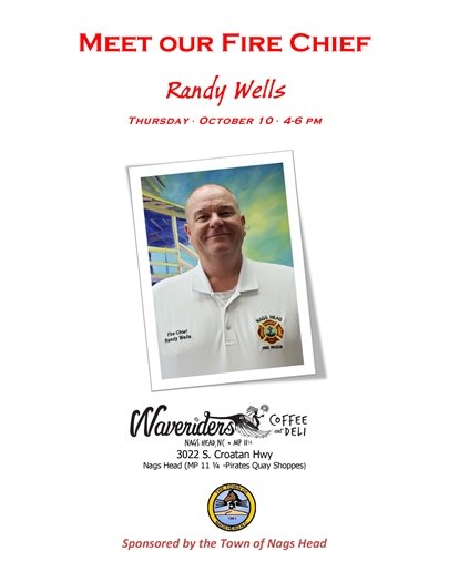 Meet New Nags Head Fire Chief Randy Wells October 10