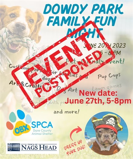 Dowdy Park Family Fun Night June 27, 5-8 pm