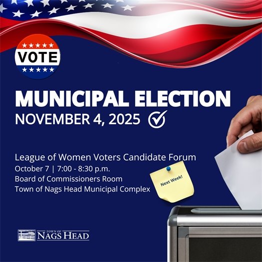 A nonpartisan municipal election will be held November 4, 2025. 