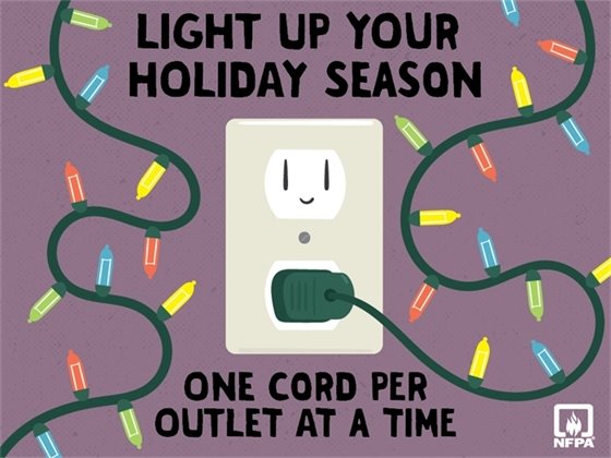 Light up your holiday season one cord at a time.