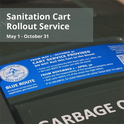 Sanitation Cart Rollout Service May 1 - October 31