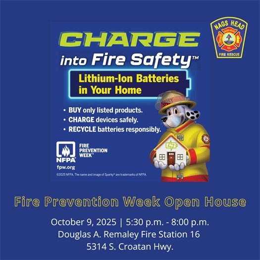 Fire Prevention Week Open House October 9 