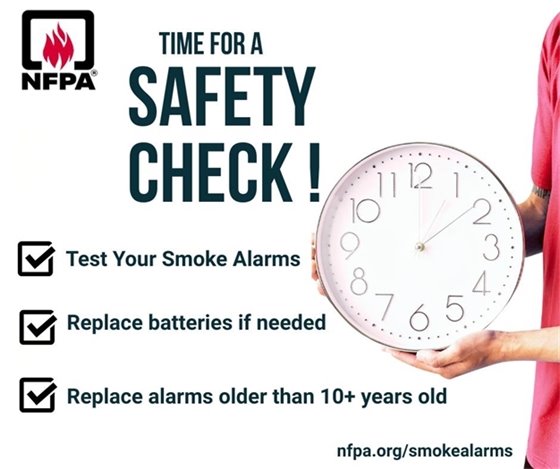 National Fire Protection Association - Time for a Safety Check