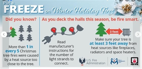 Holiday Fire Safety Tips