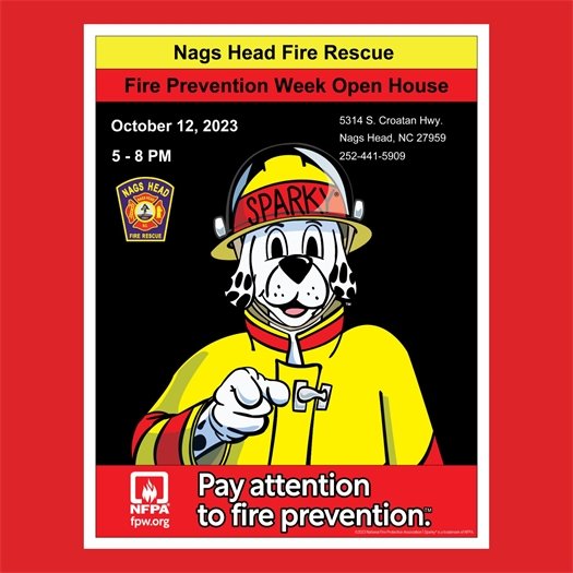 Fire Prevention Week Open House October 12