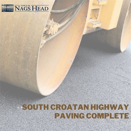 South Croatan Hwy Paving Complete