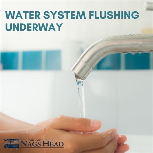 Water System Flushing Underway