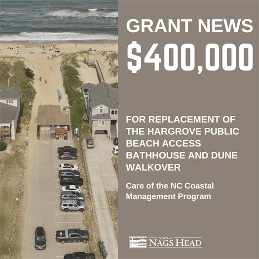 Town Awarded $400,00 Grant for Hargrove beach access replacement