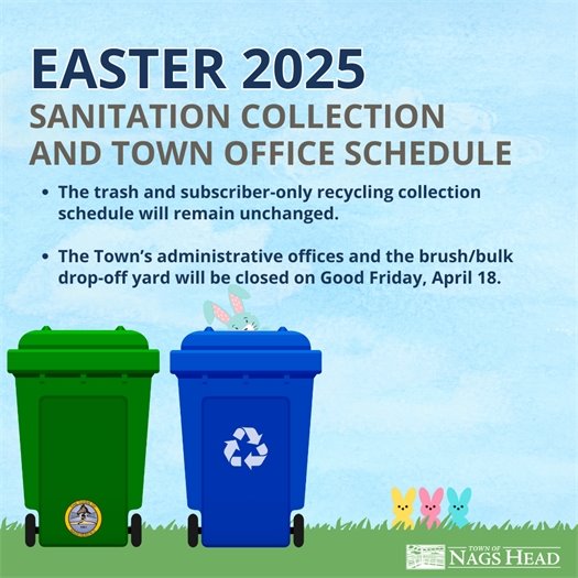 Easter 2025 Sanitation and Office Schedule 