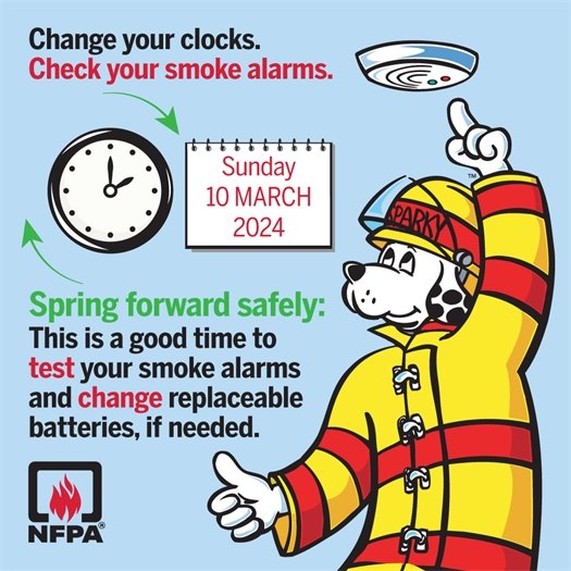 Spring forward safely!