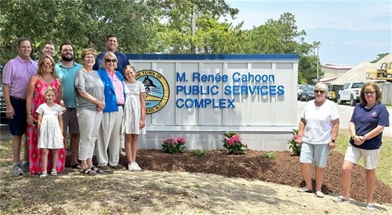 Public Services Grand Opening 6.5.2024 Renee Cahoon in Pink