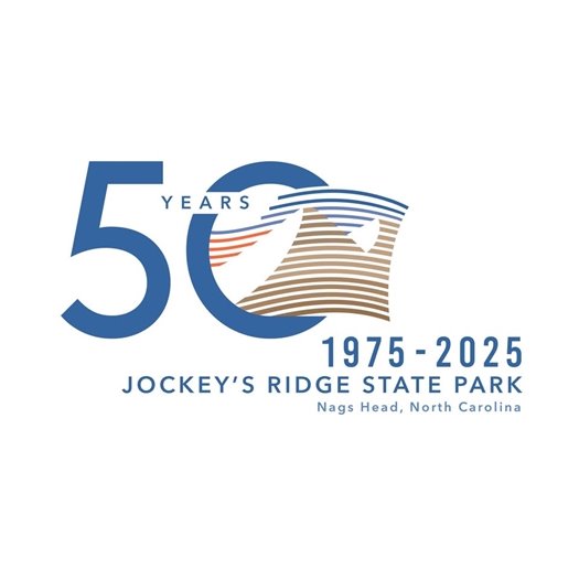 Jockey's Ridge State Park 50th Anniversary Logo 