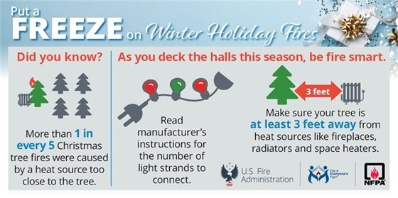 Follow these safety tips to keep your holidays fire-safe. http://nfpa.social/IeCB50Qg4CT