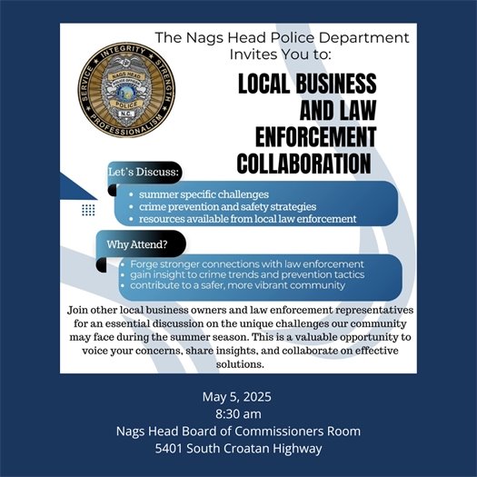 Local Business and Law Enforcement Collaboration Day May 5