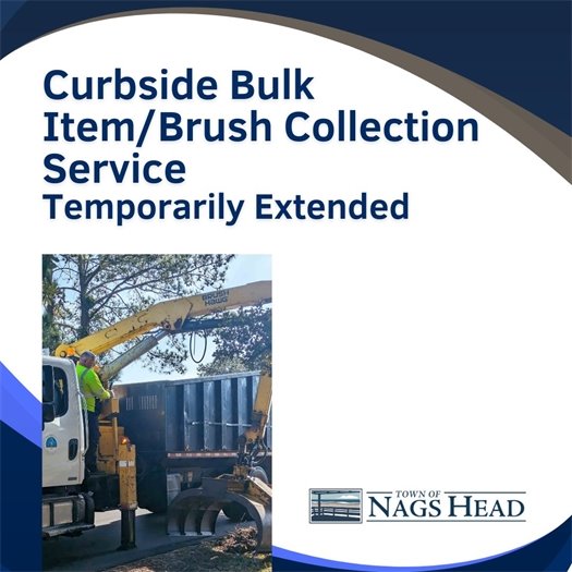 Curbside bulk item/brush collection service extended