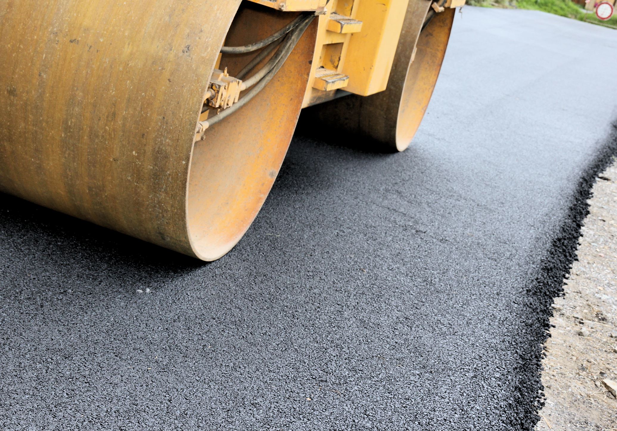 Road Paving Taking Place