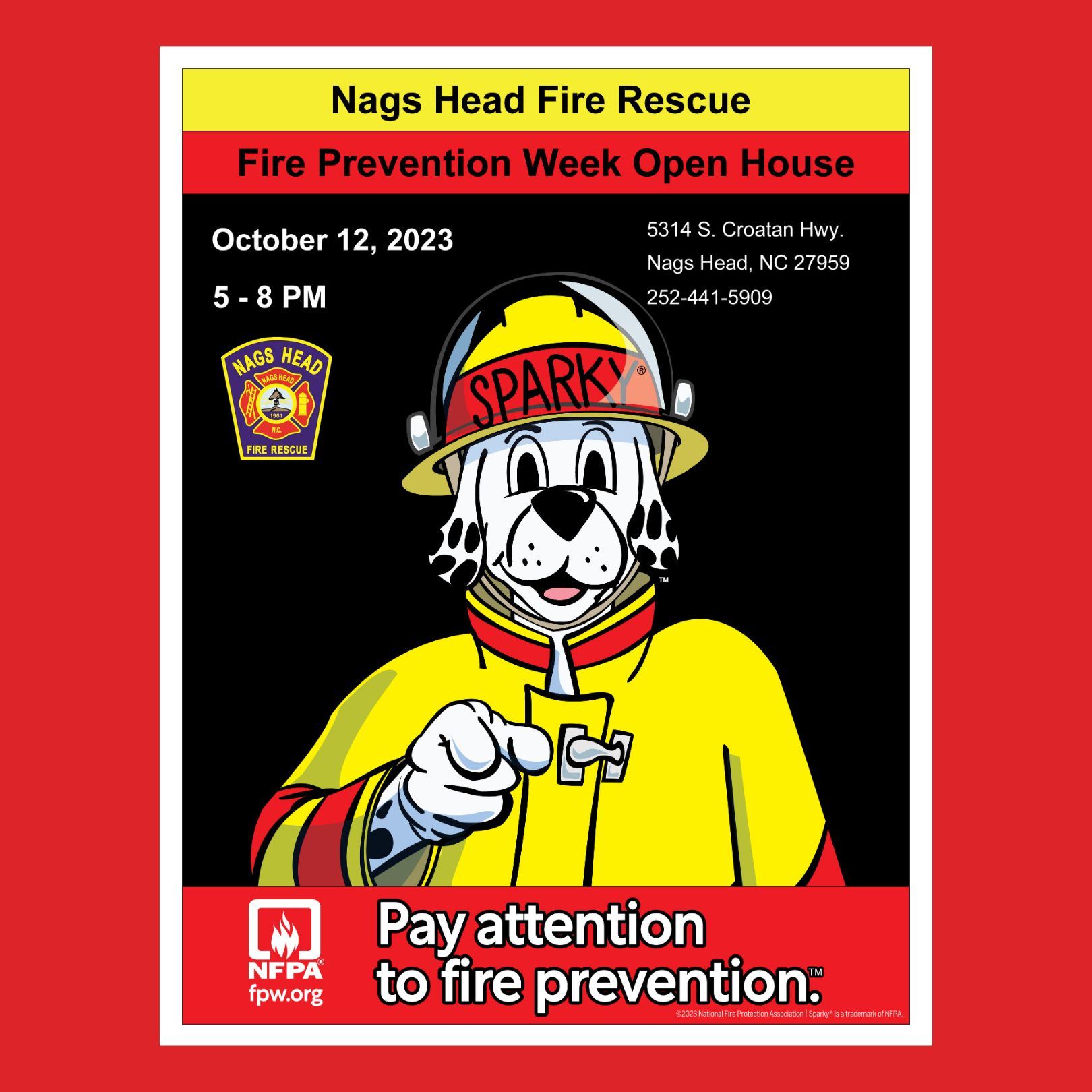 2023 Fire Prevention Youth Open House 