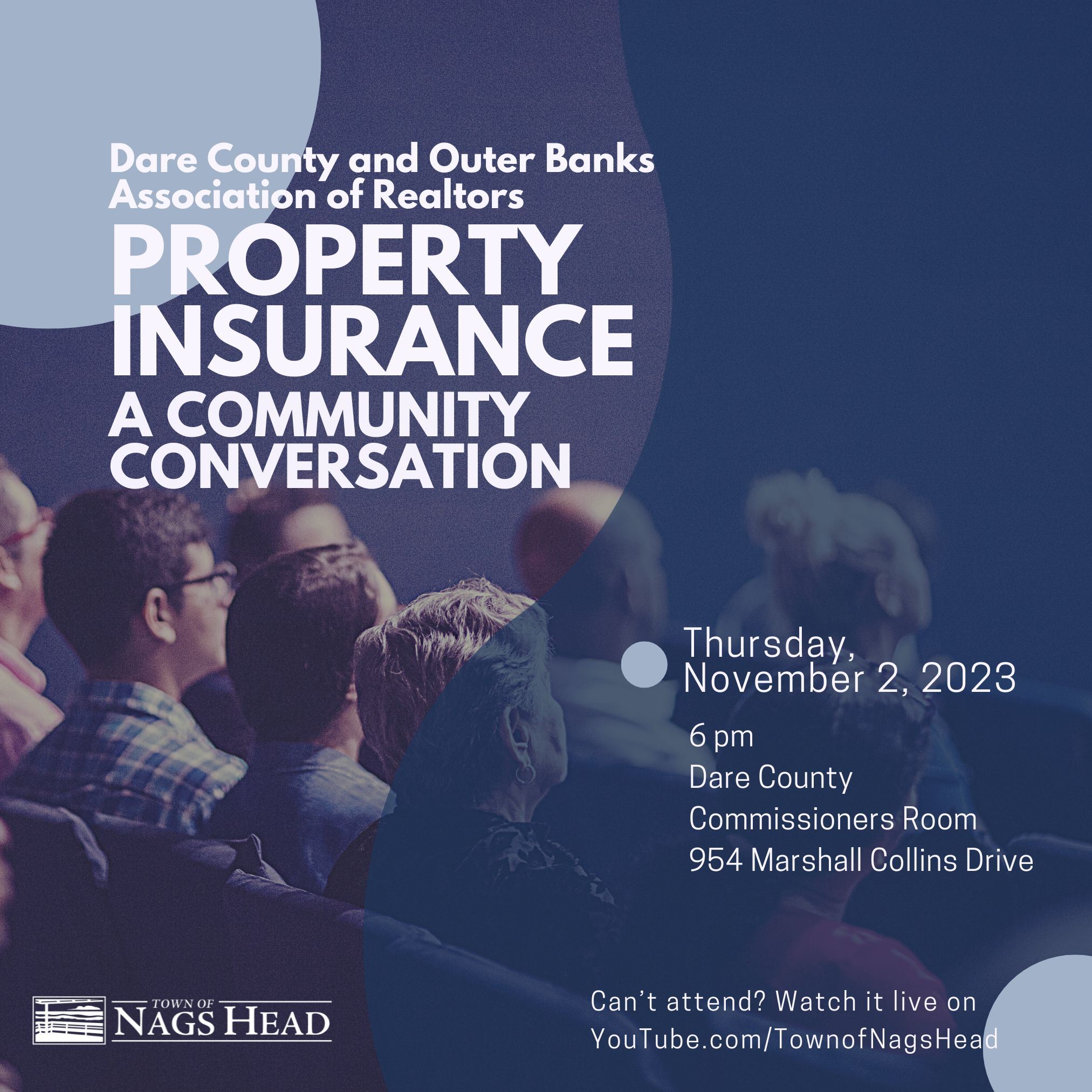 Property Insurance Meeting Nov 2 2023, 6 pm