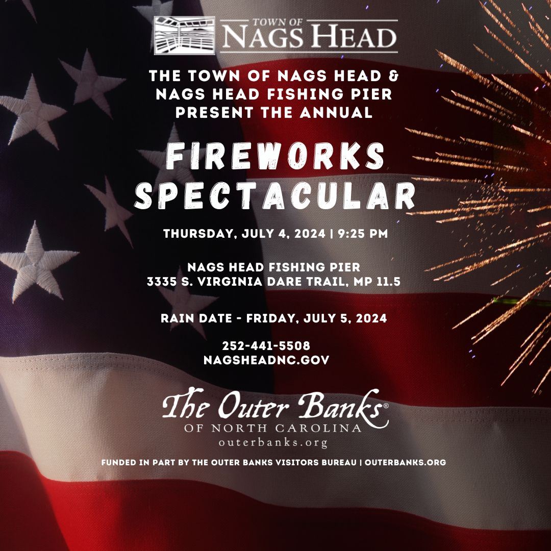 Town of Nags Head 4th of July Fireworks 2024 