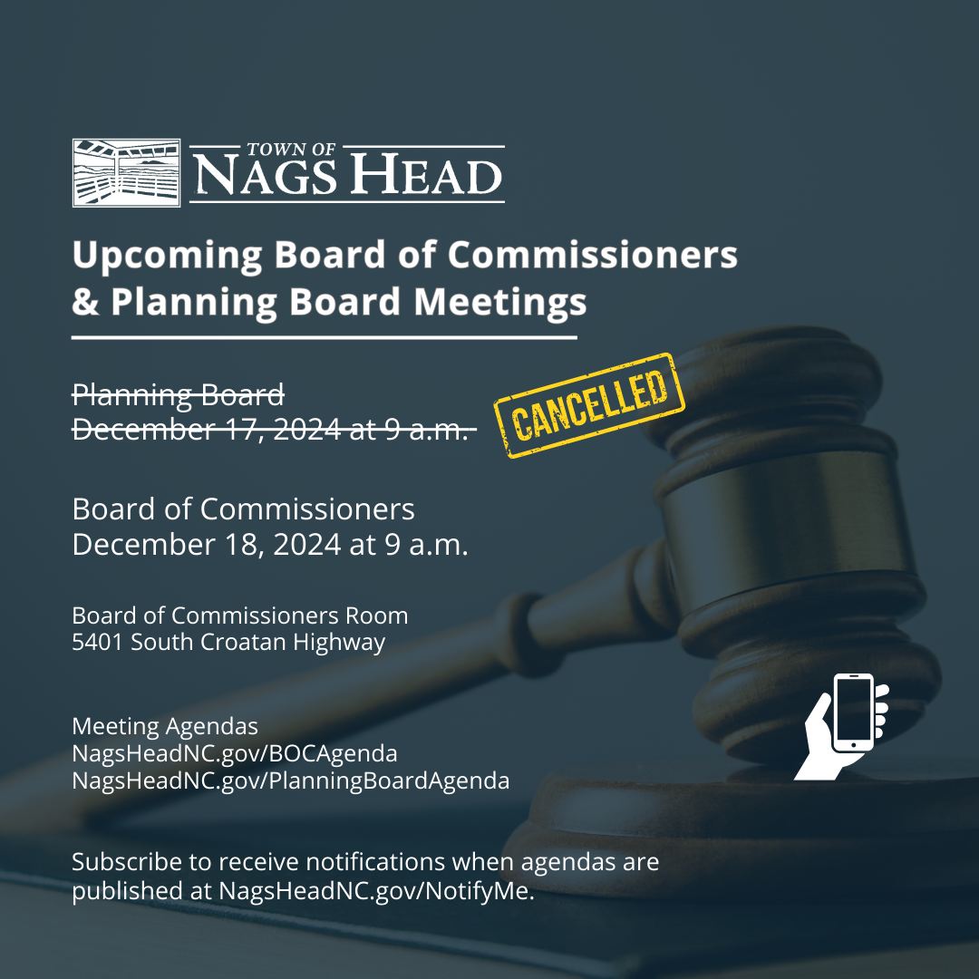 December 17 2024 Planning Board Canceled 