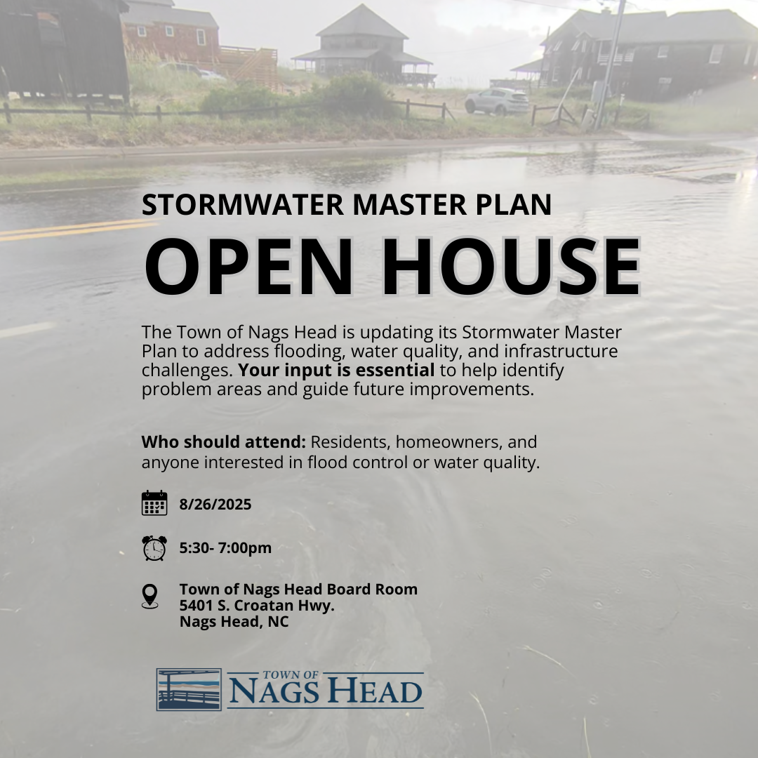 Stormwater Master Plan Open House 1080 x 1080