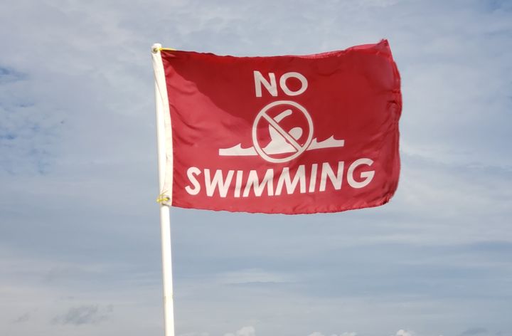 Nags Head's Red No Swimming Flag