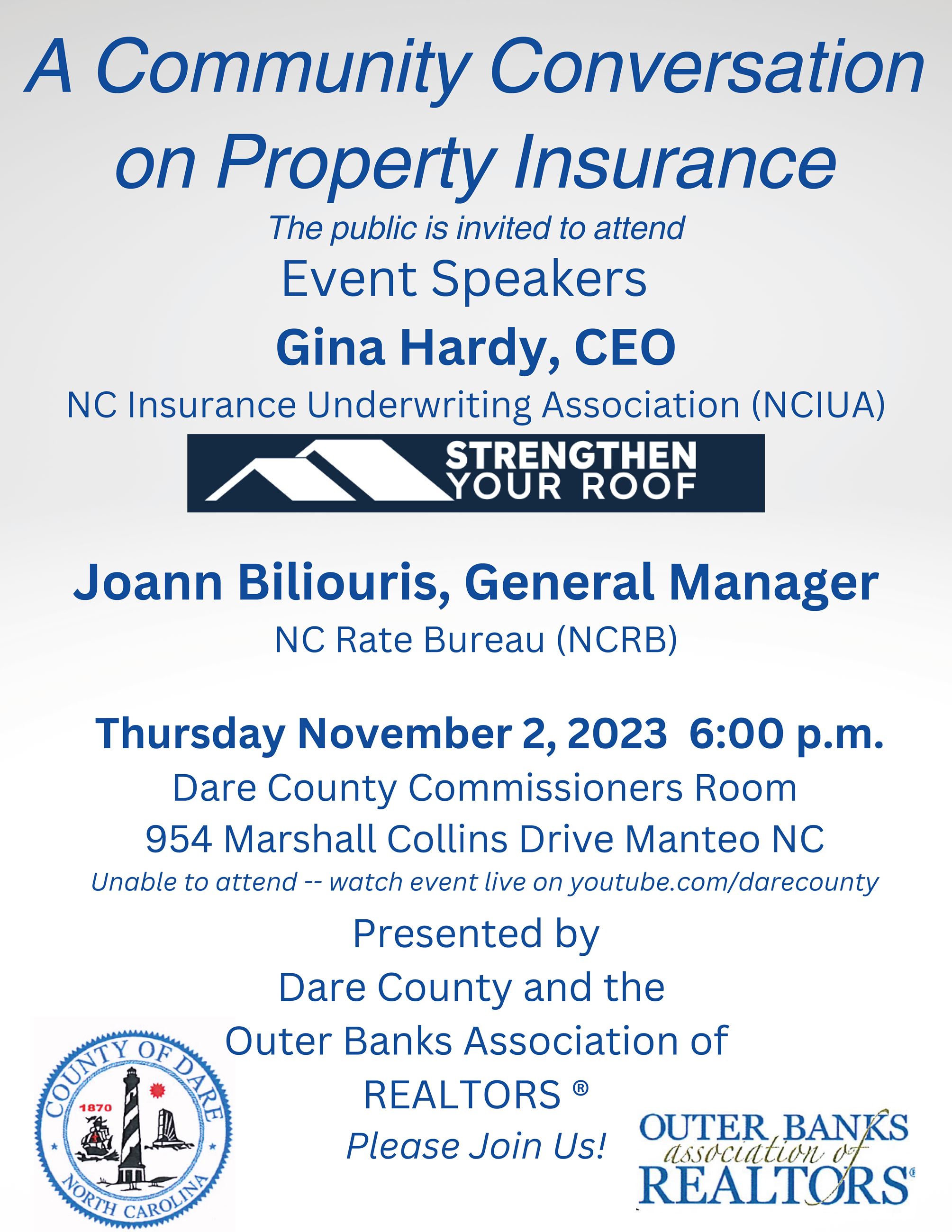 A Community Conversation on Property Insurance