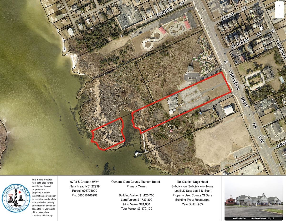 Pamlico Jacks Map for Live Burn Training