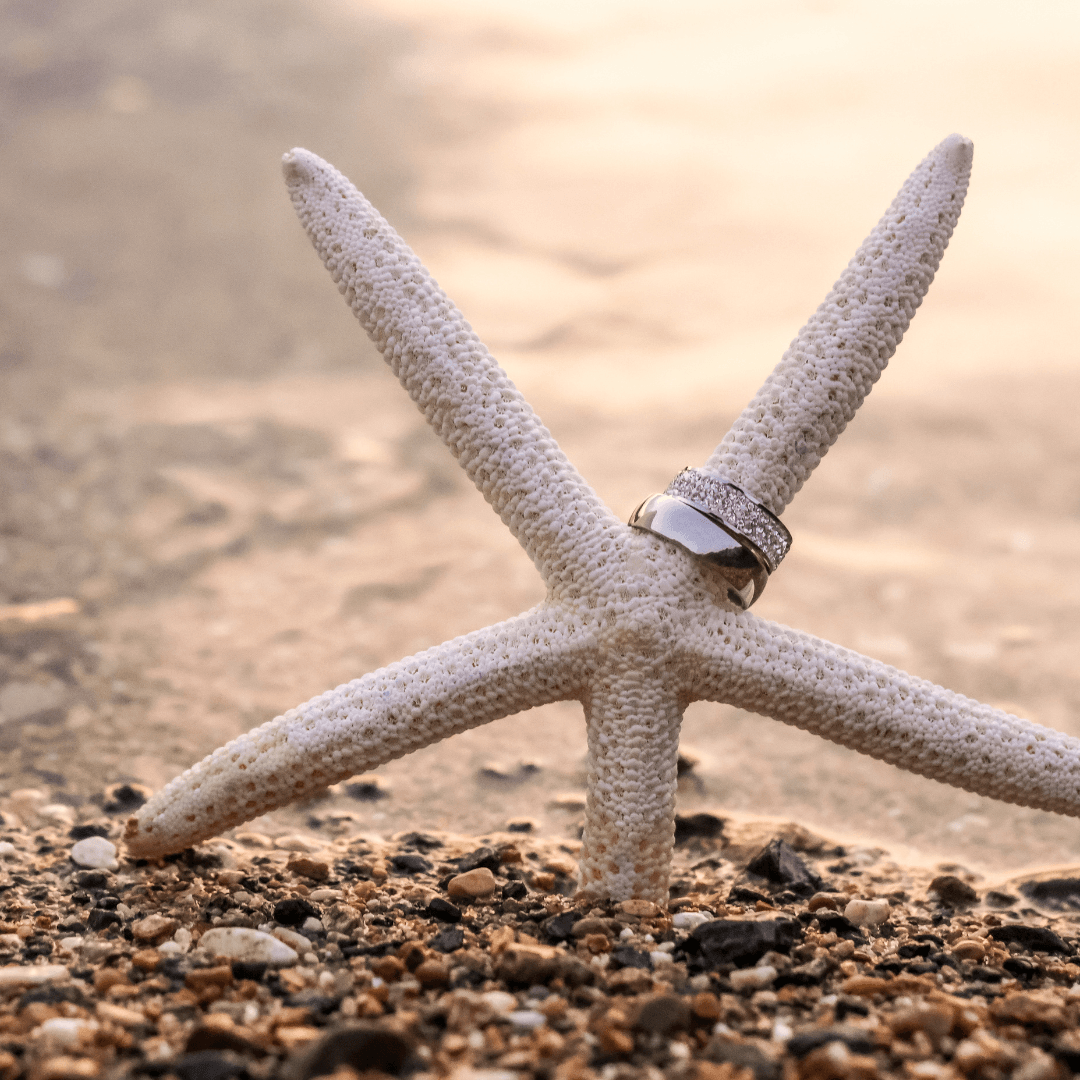 StarfishWeddingRings